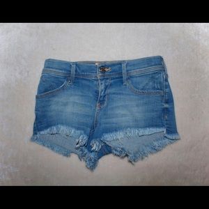 Low Rise Cheeky Denim Shorts